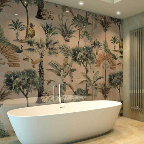 Exotic Palm Trees Pink