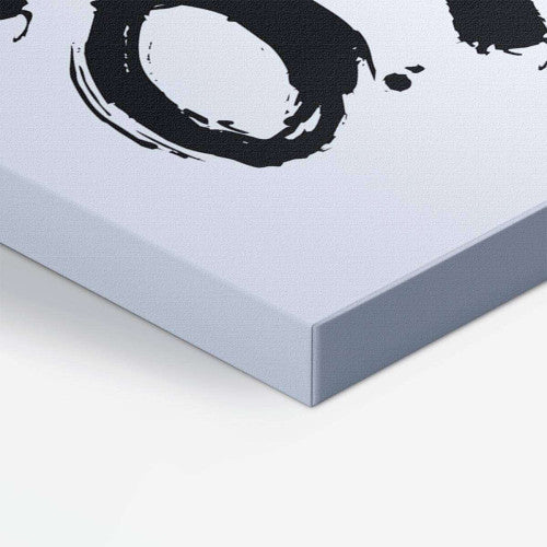 XOXO White Typography Canvas