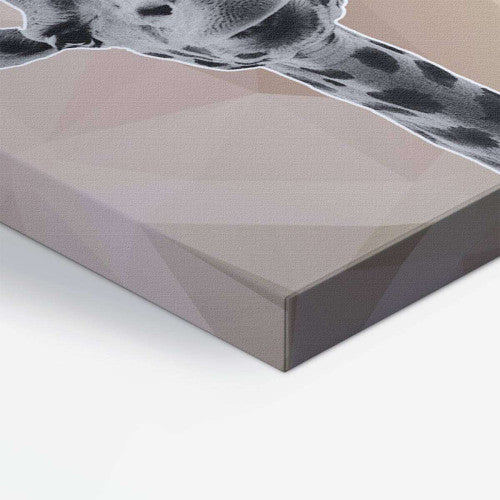 Giraffe Natural 001 Animal Canvas