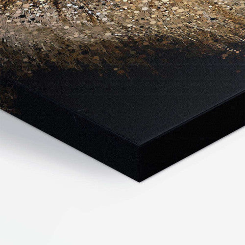 Lion Confetti Animal Canvas