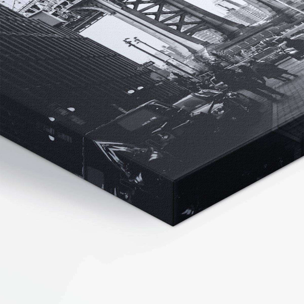 Empire State Building Manhattan Bridge New York City Canvas