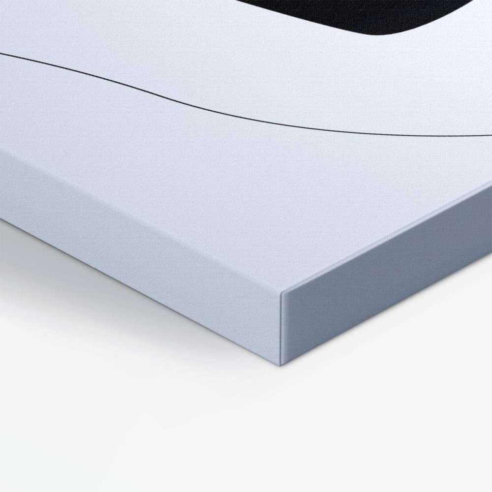 Abstract Pencil Lines 001 Canvas