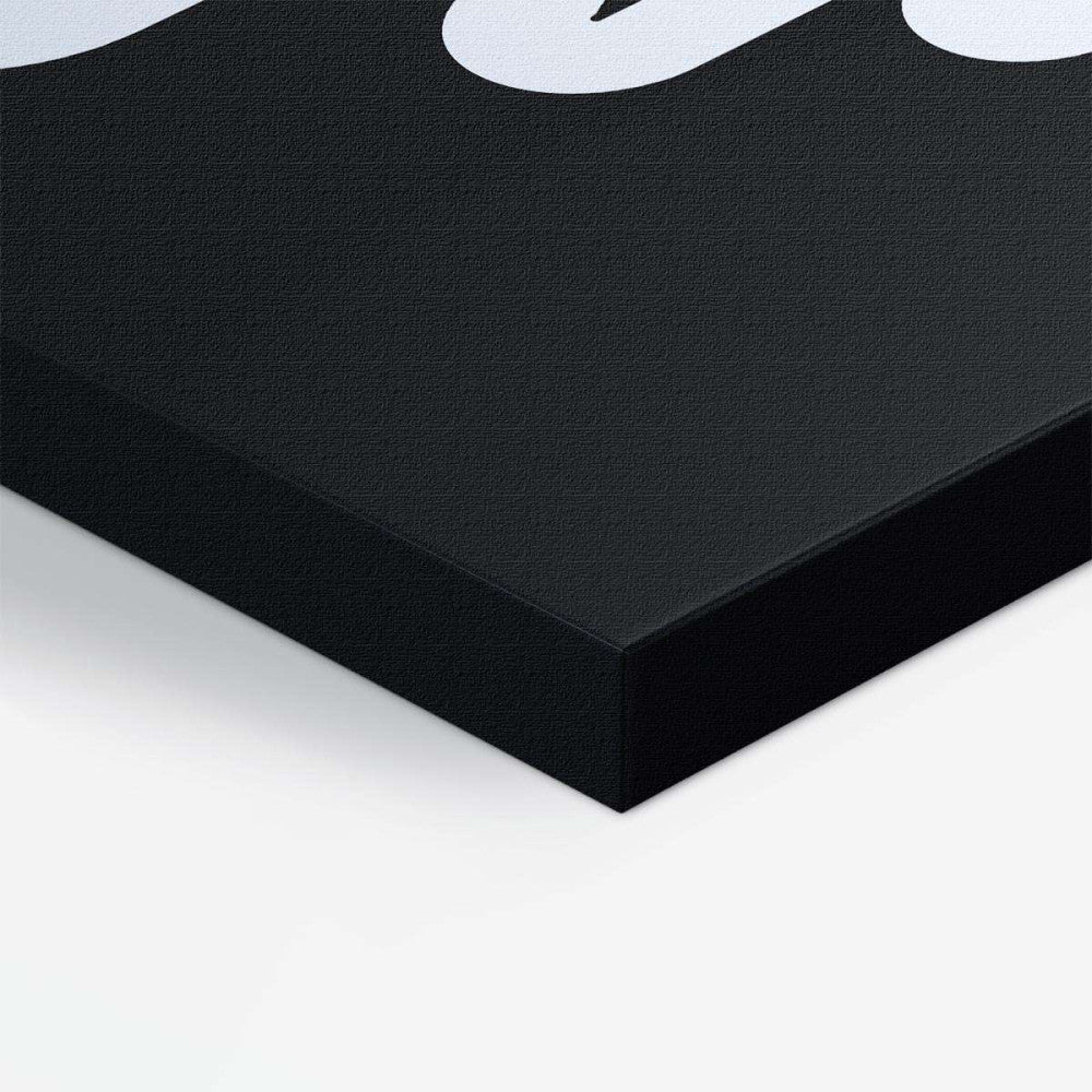 Jazz Music Monochrome Canvas