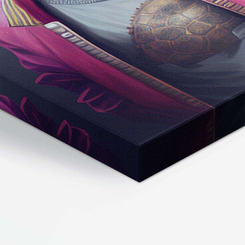 Terry The Turtle Animal Canvas