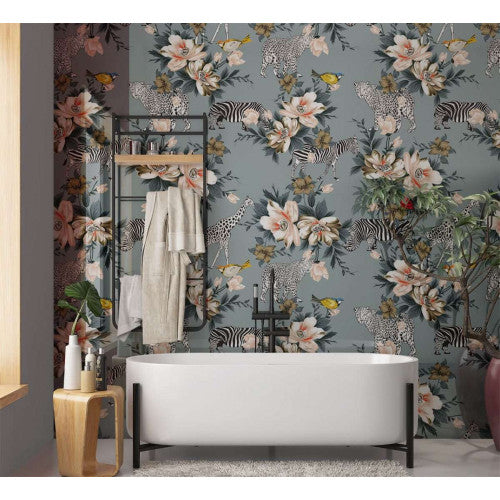 Safari Animal Floral