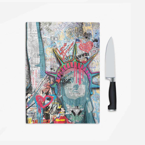 Statue of Liberty 001 Chopping Board