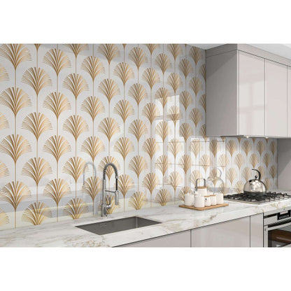 Art Deco Palm Martini