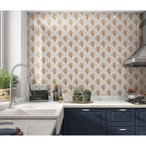 Art Deco Palm Martini