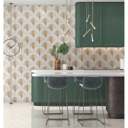 Art Deco Palm Martini