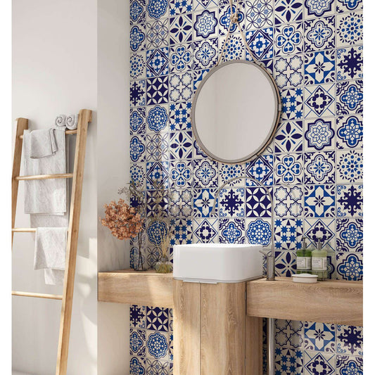 Azulejo Tile Victorian Blue