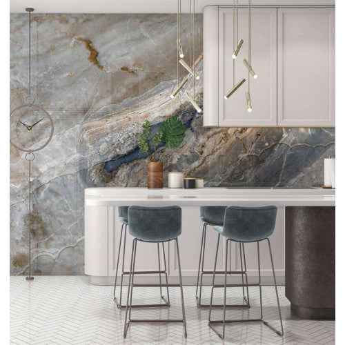 Grey Blue Stone Marble