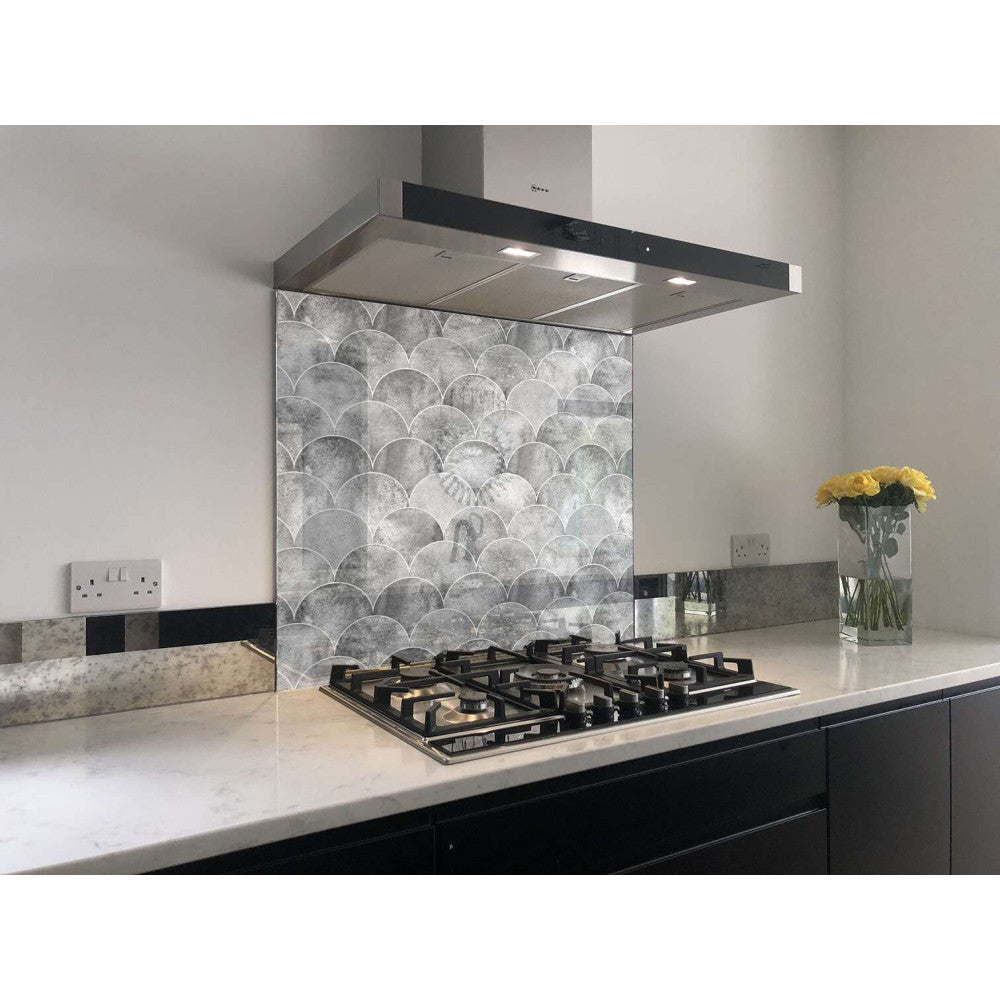 Grey Fishscales Marble