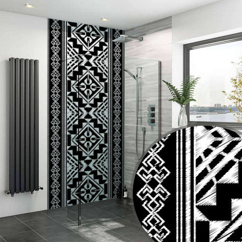 Monochrome Tiled Abstracts