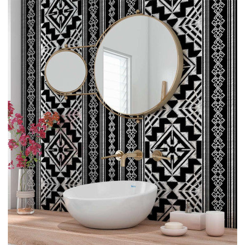 Monochrome Tiled Abstracts