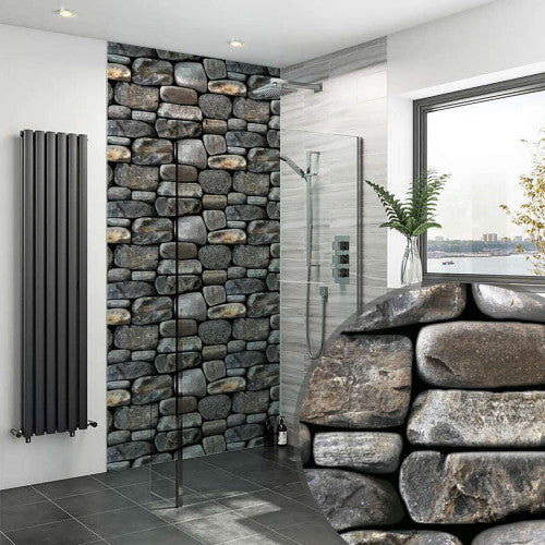 Pebble Stone Rock Wall