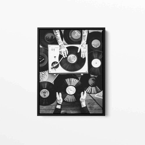 Which Record Music Canvas