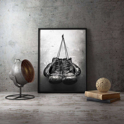 Boxing Gloves Sport Photography Canvas