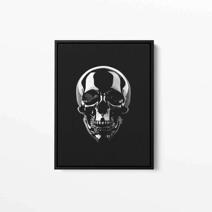 Chrome Skull Canvas