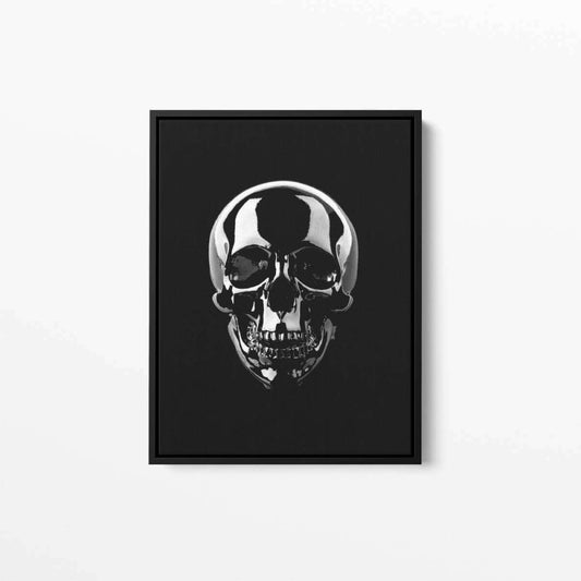 Chrome Skull Canvas