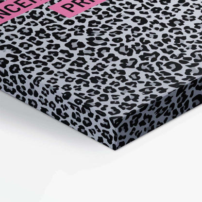 Leopard Print is a Colour Typography Canvas