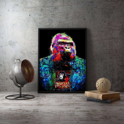 Graffiti Gorilla Canvas