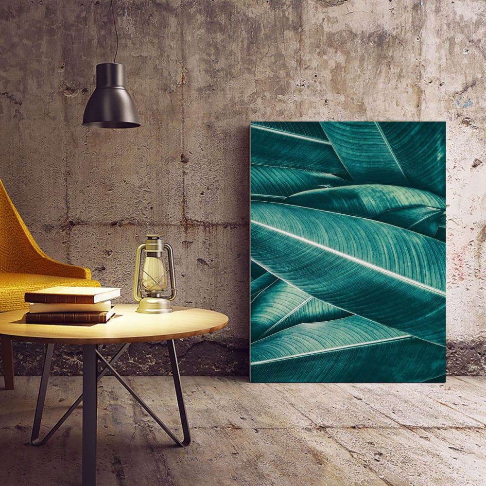 Green Palm Plant 003 Nature Canvas