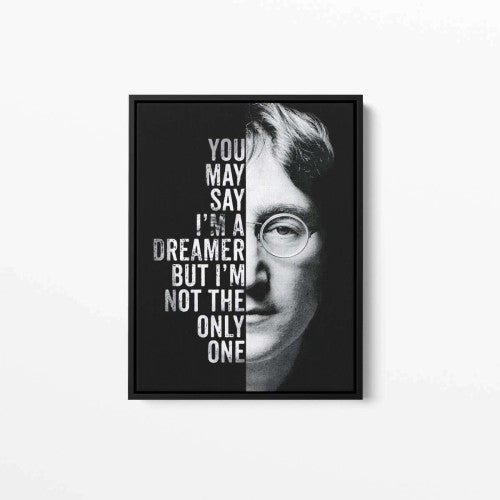 I'm a Dreamer Iconic Typography Canvas