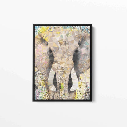 Abstract Elephant Animal Canvas