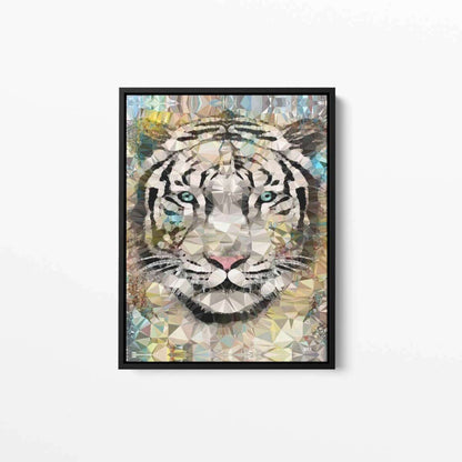 Abstract Tiger Animal Canvas