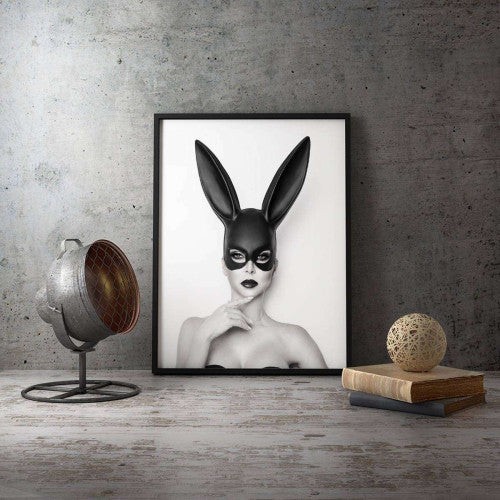 Miss Lapin Fashion Photography Canvas