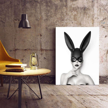 Miss Lapin Fashion Photography Canvas