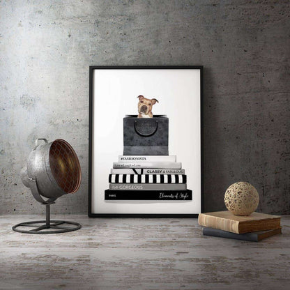 American Pit Bull Terrier Dog Fashion Canvas