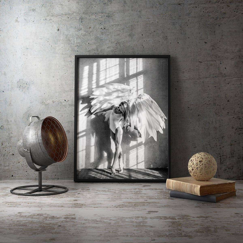 Angel Model Wings 002 Photo Canvas