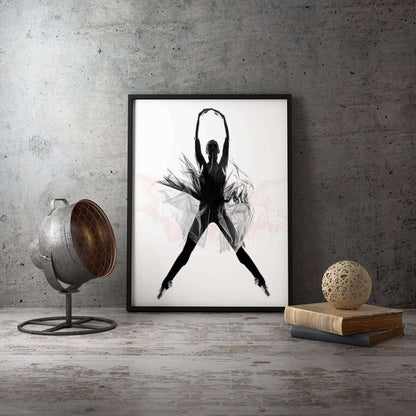 Ballerina Silhouette Canvas