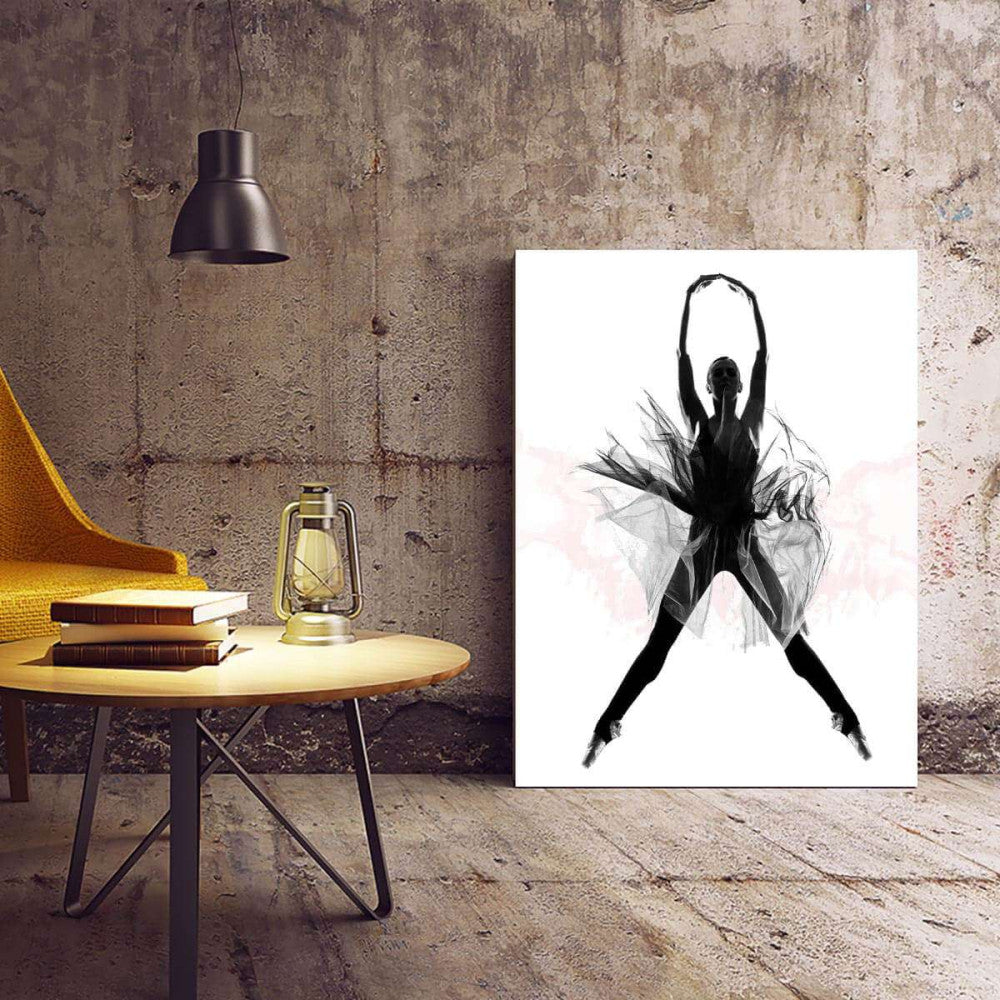 Ballerina Silhouette Canvas