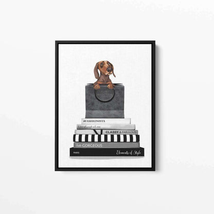 Dachshund Sausage Dog Animal Canvas