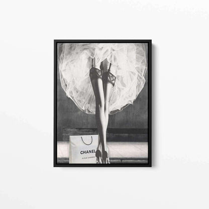 Dancer in Suspenders Canvas