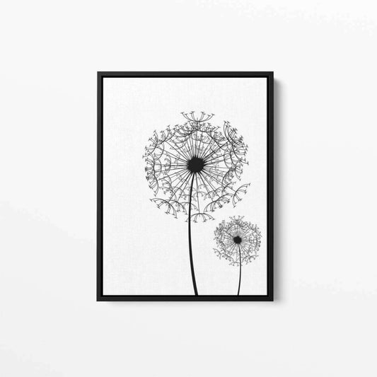 Dandelions Floral Canvas