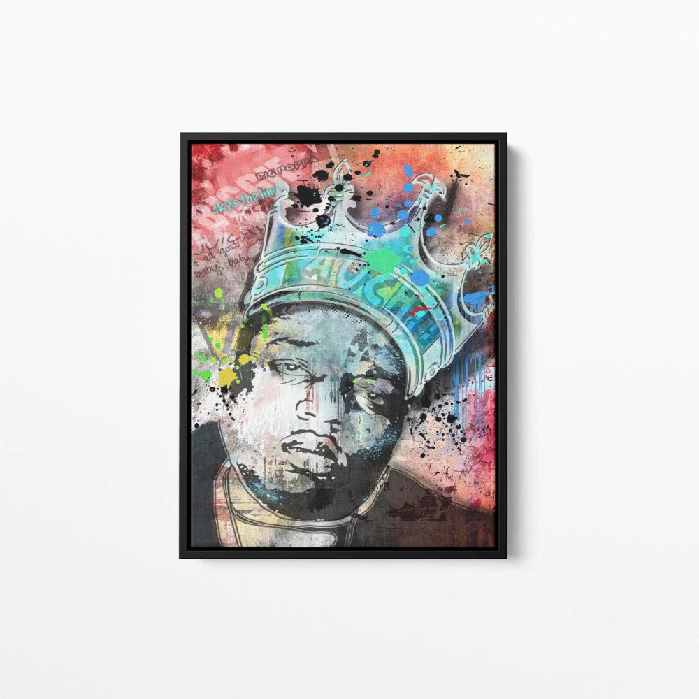 Biggie Graffiti Canvas