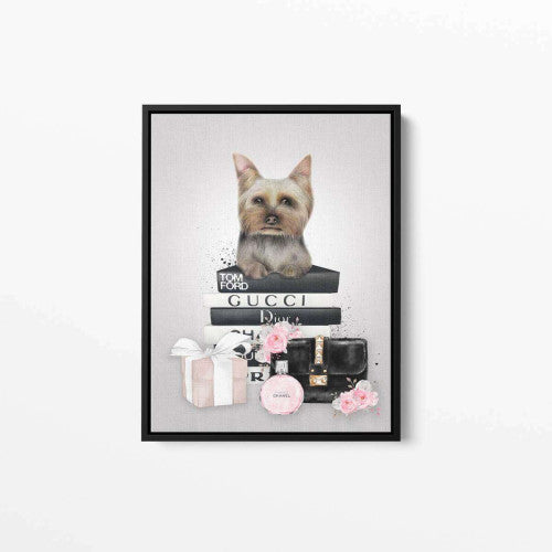 Yorkshire Terrier Fashion Canvas