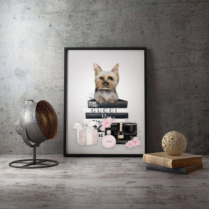 Yorkshire Terrier Fashion Canvas