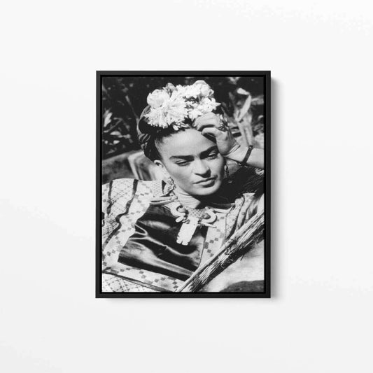 Frida Kahlo Fashion Photography Canvas