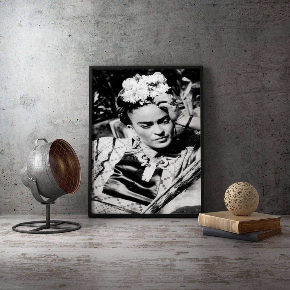 Frida Kahlo Fashion Photography Canvas