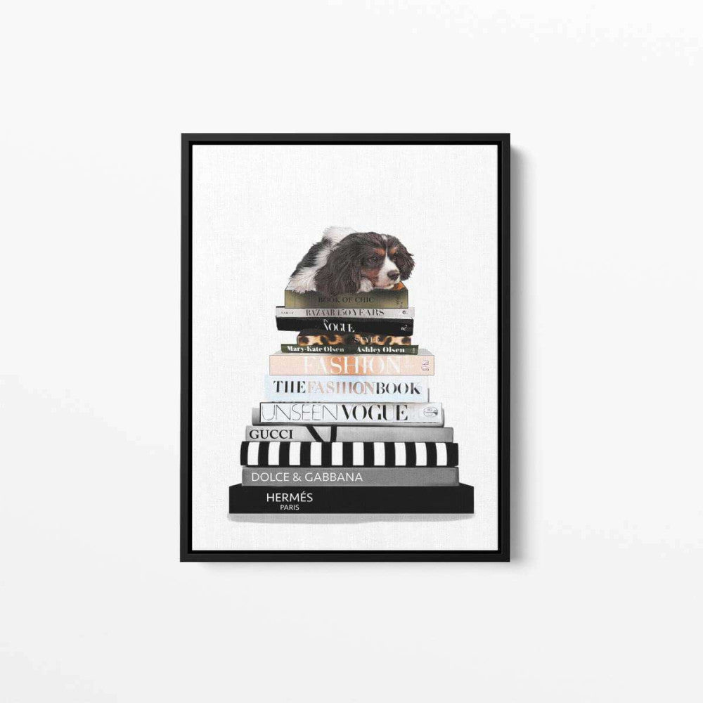 Cavalier King Charles Spaniel Dog Canvas