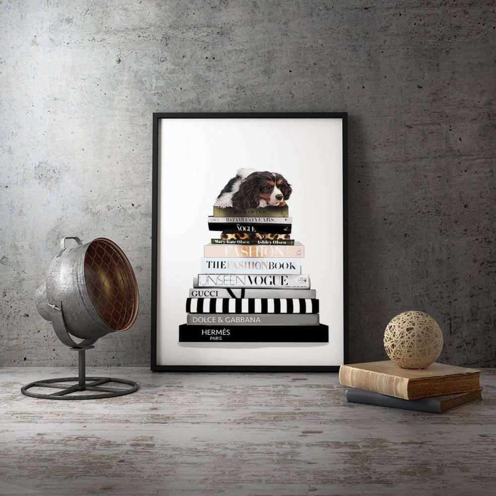 Cavalier King Charles Spaniel Dog Canvas