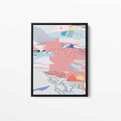 Abstract Scandi 002 Canvas