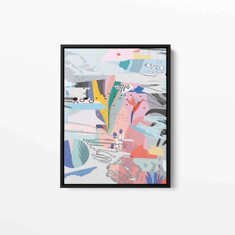 Abstract Scandi 003 Canvas