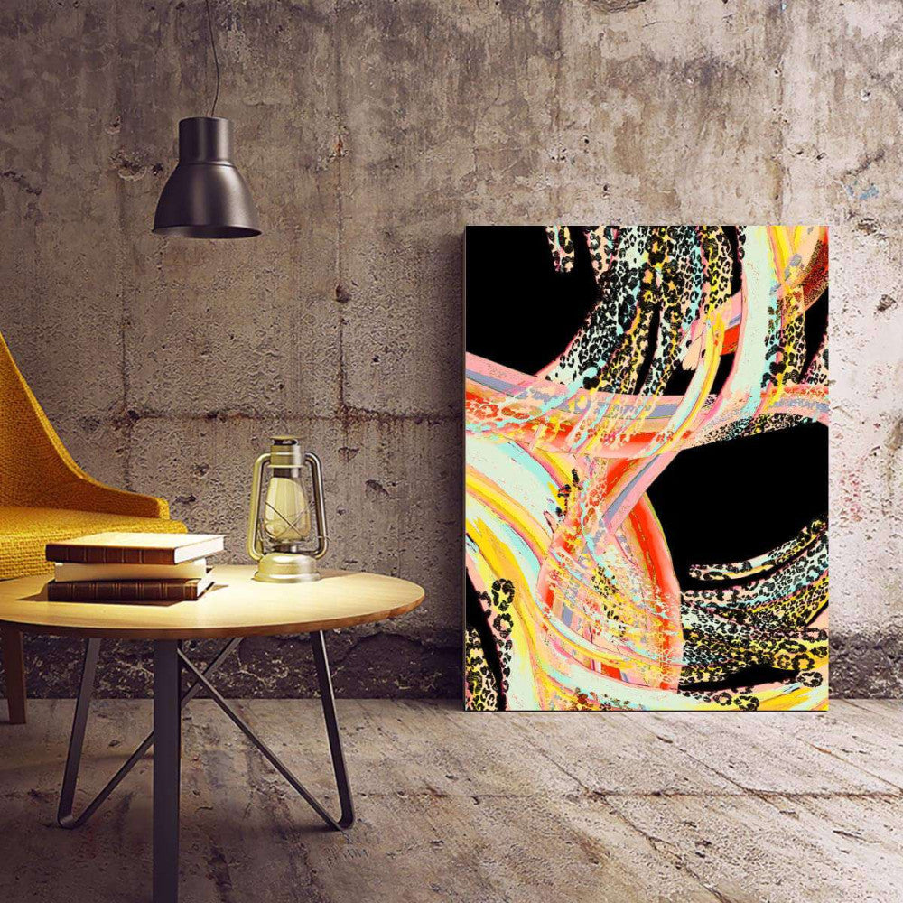 Abstract Swirls 003 Canvas