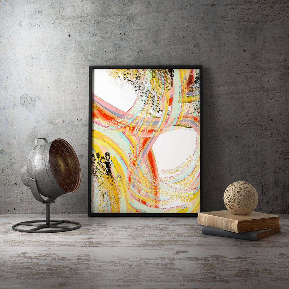 Abstract Swirls 004 Canvas