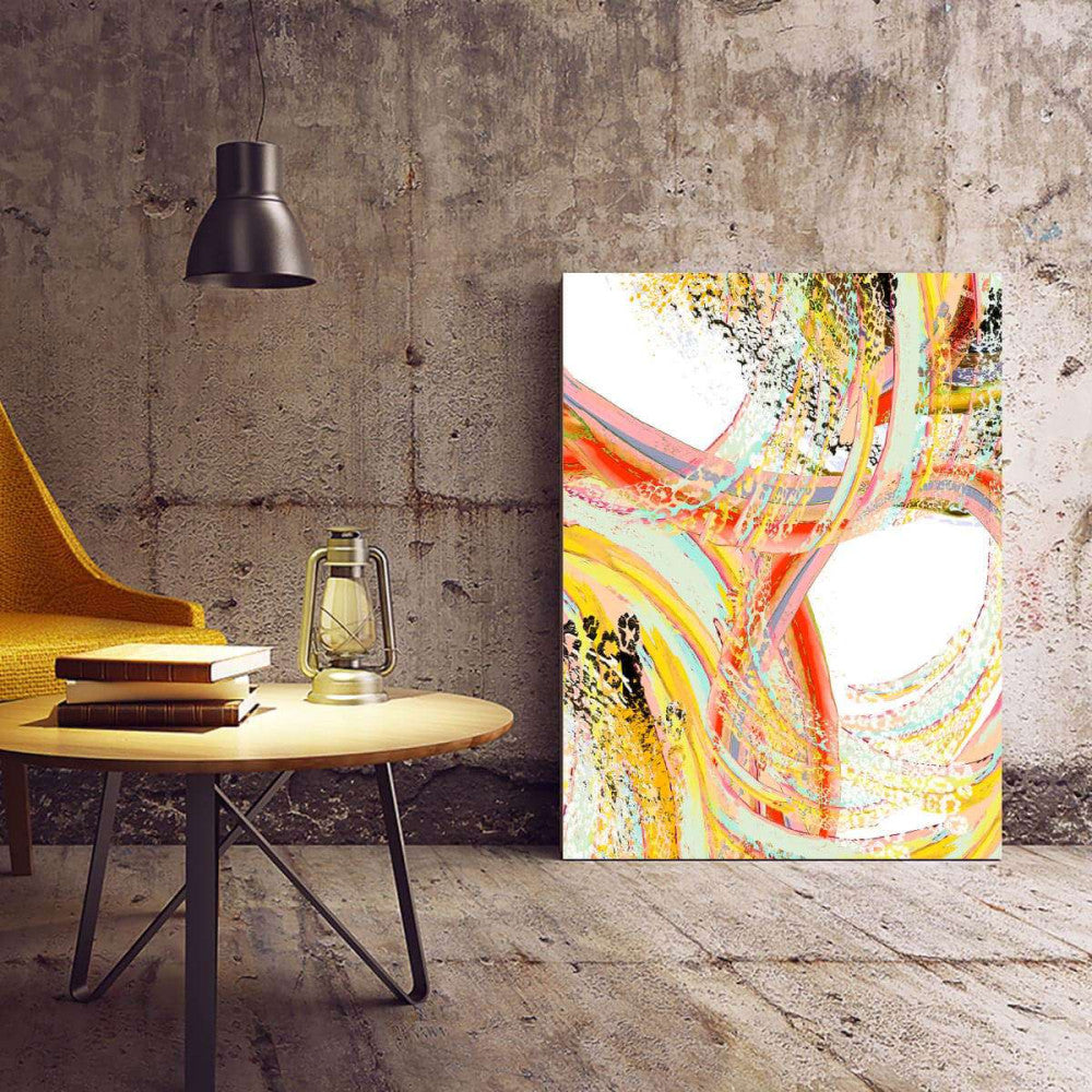 Abstract Swirls 004 Canvas